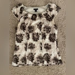 Ann Taylor floral blouse